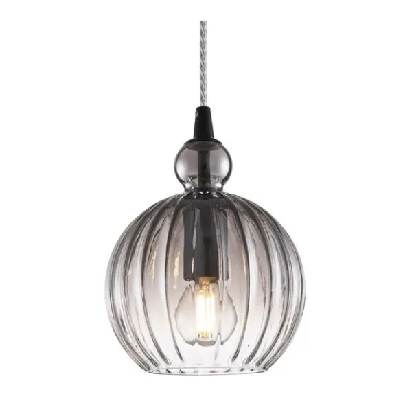 Halo Design Ball Ball taklampa, rökfärgad 32cm