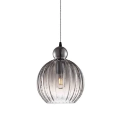 Halo Design Ball Ball taklampa, rökfärgad 25cm