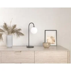 Herstal Ballon bordslampa svart G9