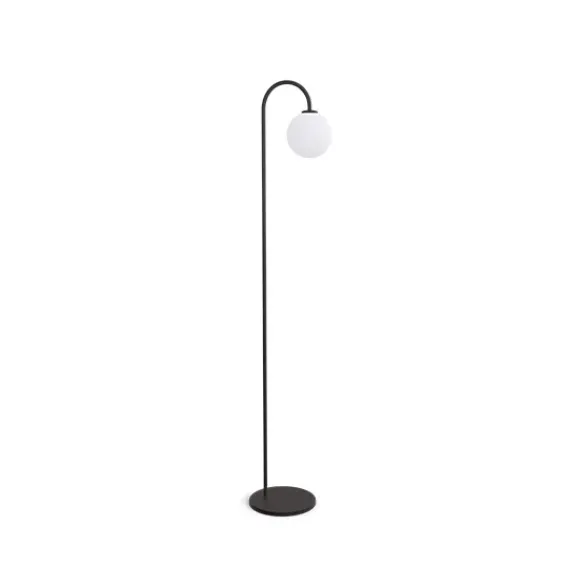 Herstal Ballon golvlampa svart G9