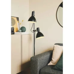 Halo Design BALTIMORE Golvlampa 2L Svart