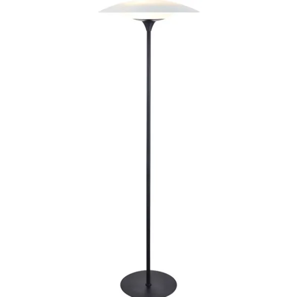 Halo Design BARONI Golvlampa Ø46 Opal/Svart