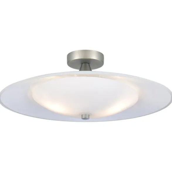Halo Design BARONI Taklampa Ø46 Opal / alu