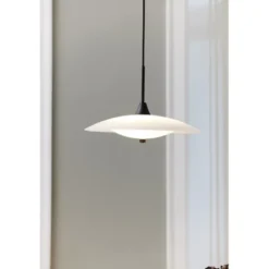 Halo Design BARONI Taklampa Ø35 Opal / Svart