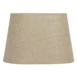 Watt & Veke Basic oval lampskärm, natur 20cm