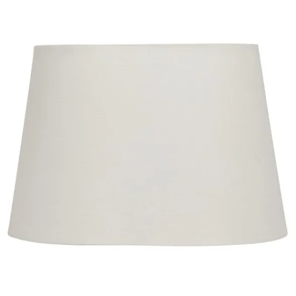 Watt & Veke Basic oval lampskärm, vit 20cm