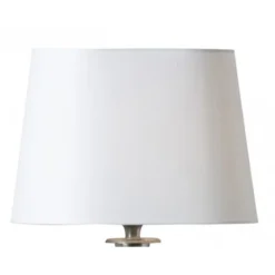 Watt & Veke Basic oval skärm, vit 33cm