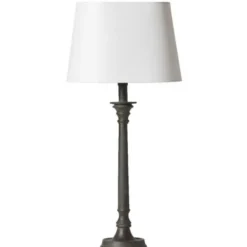 Watt & Veke Basic oval skärm, vit 33cm