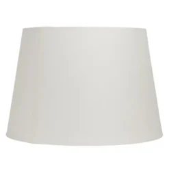 Watt & Veke Basic straight lampskärm, vit 28cm