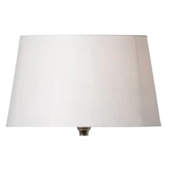 Watt & Veke Basic straight lampskärm, vit 42cm