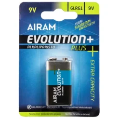 Airam Batteri Evolution plus, LR61 9V
