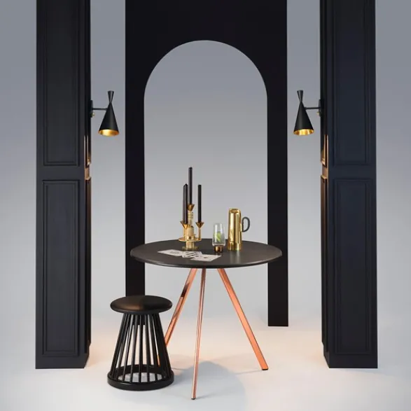 Tom Dixon Beat Wall vägglampa, svart