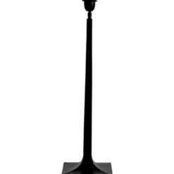 Hallbergs Belysning Belcourt Lampfot Matt svart 18cm