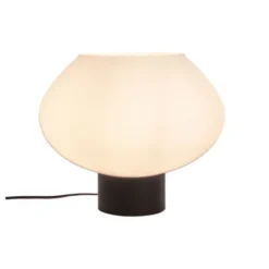 Aneta BELL bordlampa stor, svart/vit