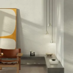 Belid Belle pendel Ø150 borstad aluminium