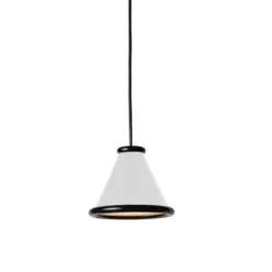 Belid Belle pendel Ø150 Glossy vit/Glossy svart