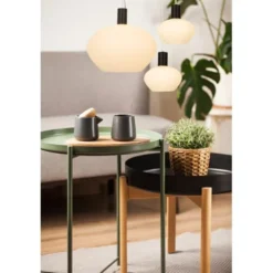 Aneta BELL fönsterlampa, svart/vit