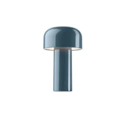 FLOS Bellhop bordslampa, blå/grå 21cm