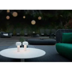 FLOS Bellhop bordslampa, vit 21cm