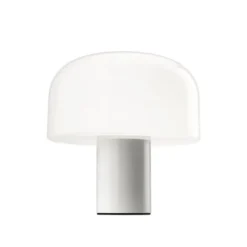 FLOS BELLHOP glass bordslampa, Vit