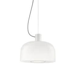 FLOS BELLHOP glass taklampa S2, Vit