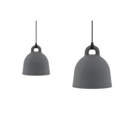Normann Copenhagen Bell Large taklampa, grå 57cm