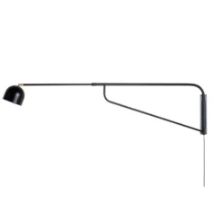 Pholc Bellman 205 vägglampa Jet black