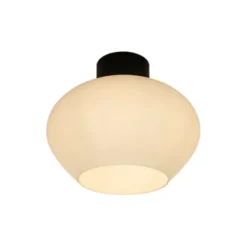 Aneta BELL plafond stor, svart/vit