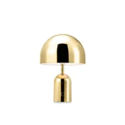 Tom Dixon Bell portabel bordslampa guld LED