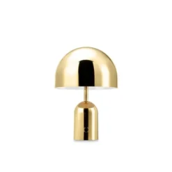 Tom Dixon Bell portabel bordslampa guld LED
