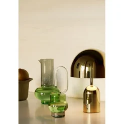 Tom Dixon Bell portabel bordslampa guld LED