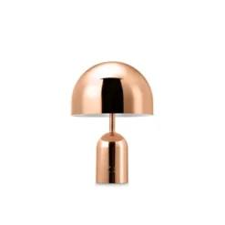 Tom Dixon Bell portabel bordslampa koppar LED