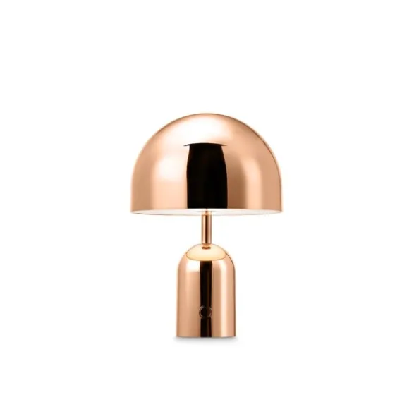 Tom Dixon Bell portabel bordslampa koppar LED