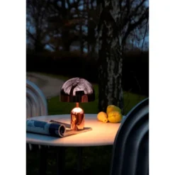 Tom Dixon Bell portabel bordslampa koppar LED