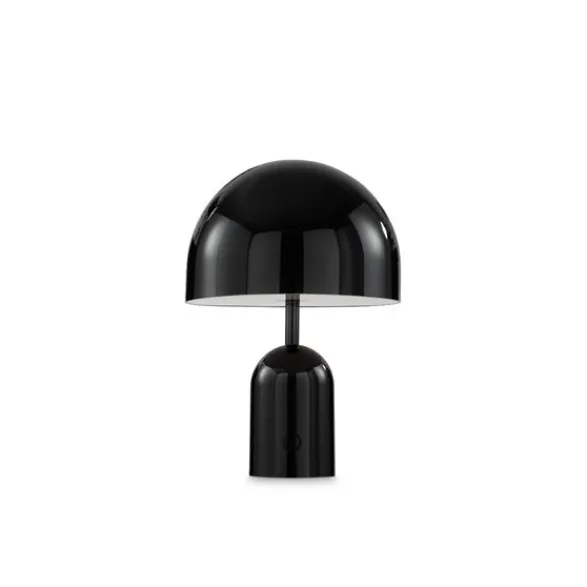 Tom Dixon Bell portabel bordslampa svart LED