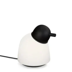 Belid Bird bordslampa svart struktur/opal