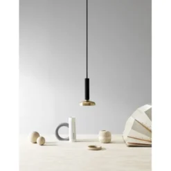 Pholc Blend 9 pendel Jet black, brass