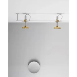 Pholc Blend 100 taklampa Jet black, brass