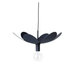 Pholc Bloom 30 pendel, mattsvart 30cm