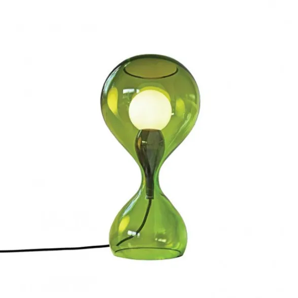 NEXT Blubb grön Bordslampa, svart/svart