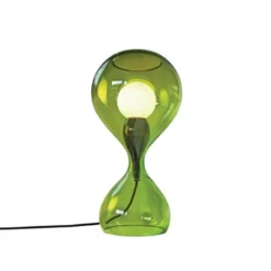 NEXT Blubb grön Bordslampa, svart/svart