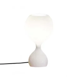 NEXT Blubb opal Bordslampa, vit/svart