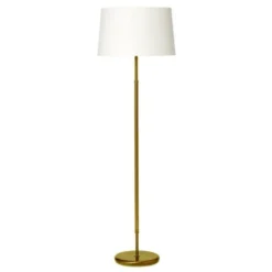 Armaturhantverk Bogesund golvlampa, mässing 130cm
