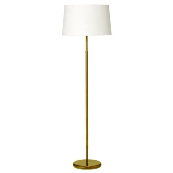 Armaturhantverk Bogesund golvlampa, mässing 130cm