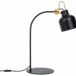 Konsthantverk Bolb bordslampa, mattsvart 60cm