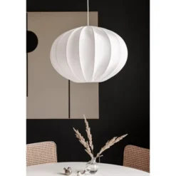 Watt & Veke Boll 40 oval, vit 40cm