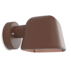 Belid Boo vägglampa IP44 roststruktur E27