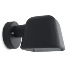 Belid Boo vägglampa IP44 svart struktur