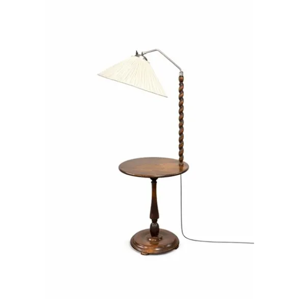 Vintage by Bright 1-2-3 Bord & Lampa Kombi – Snidad Pelare