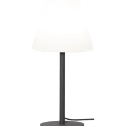 Star Trading Bordslampa Kreta, Grå